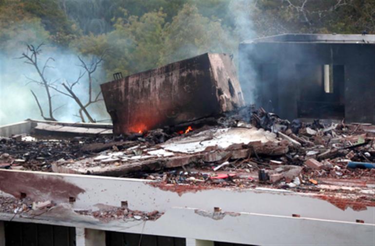 Air India plane crash: 14-year-old boy among victims as fire engulfs tea stall near crash site