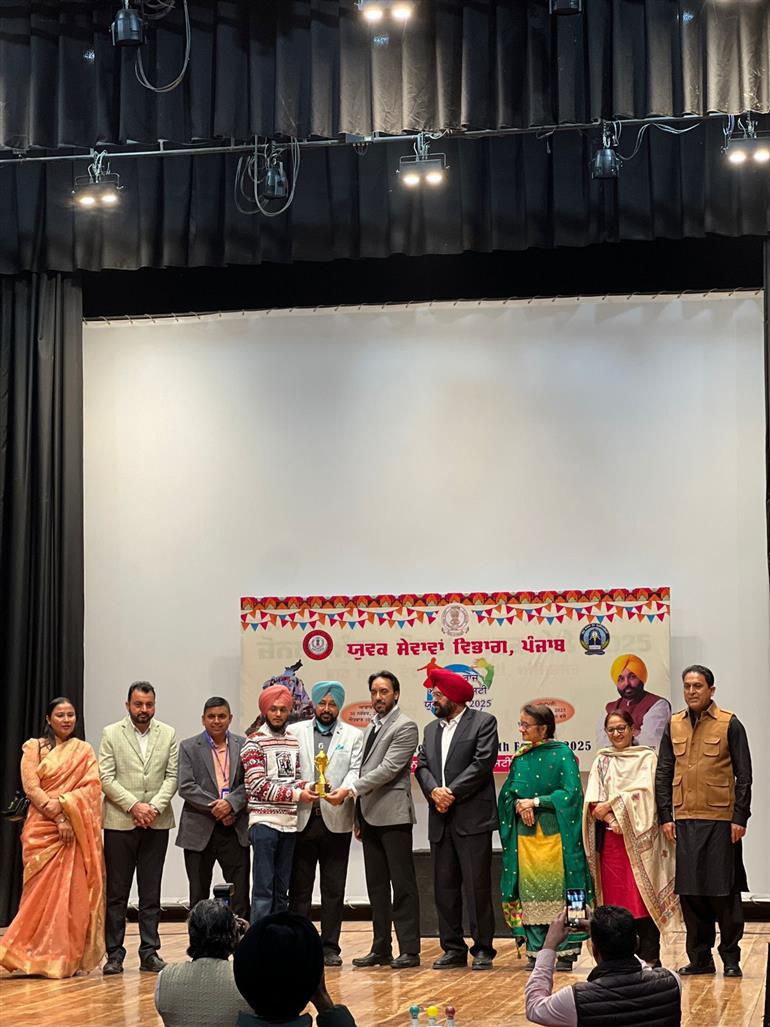 DAV कॉलेज, सेक्टर 10, चंडीगढ़ ने इंटर-यूनिवर्सिटी स्टेट यूथ फेस्टिवल में रचा इतिहास