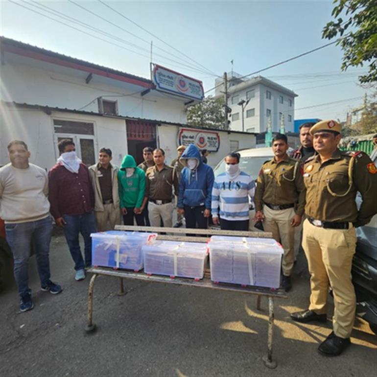 ਦਿੱਲੀ ਵਿੱਚ 3.59 ਕਰੋੜ ਰੁਪਏ ਦੇ ਪੁਰਾਣੇ ਨੋਟਾਂ ਦੇ ਰੈਕੇਟ ਦਾ ਪਰਦਾਫਾਸ਼, ਚਾਰ ਗ੍ਰਿਫ਼ਤਾਰ