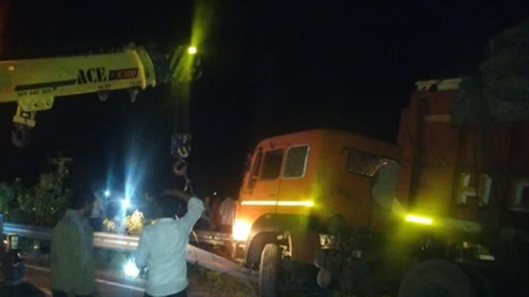 ਜੋਧਪੁਰ ਵਿੱਚ ਟਰੱਕ-ਟ੍ਰੇਲਰ ਦੀ ਟੱਕਰ, ਡਰਾਈਵਰ ਜ਼ਿੰਦਾ ਸੜ ਗਿਆ