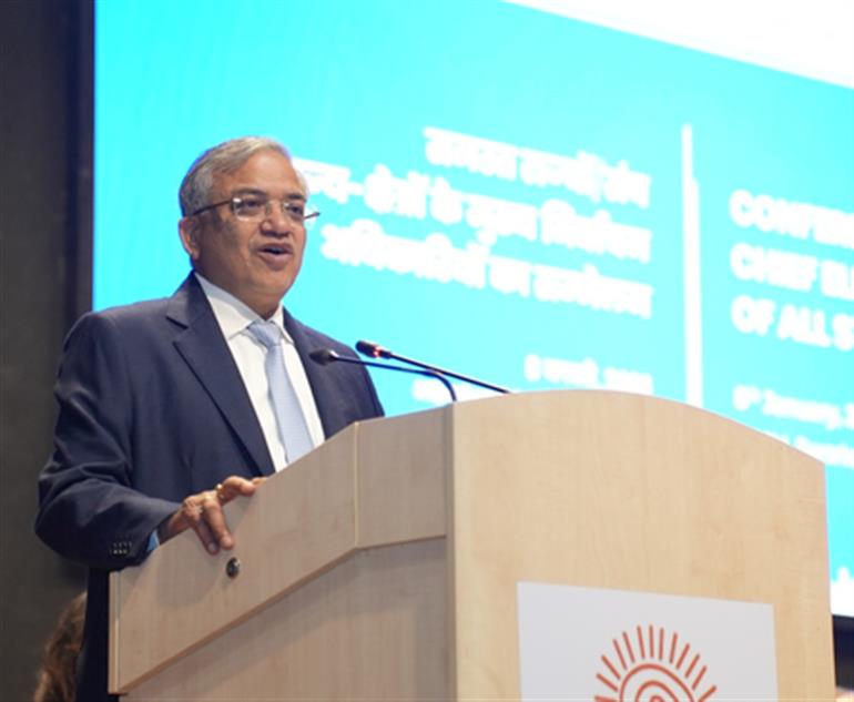 ECI ने IICDEM 2026 से पहले CEOs की कॉन्फ्रेंस की