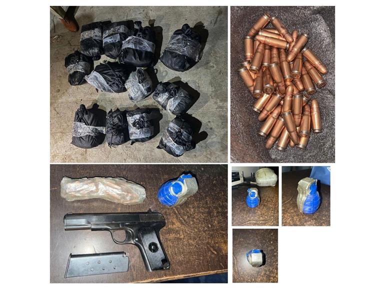 अमृतसर में पंजाब पुलिस ने नशीले पदार्थों और हथियारों की बड़ी खेप का भंडाफोड़ किया