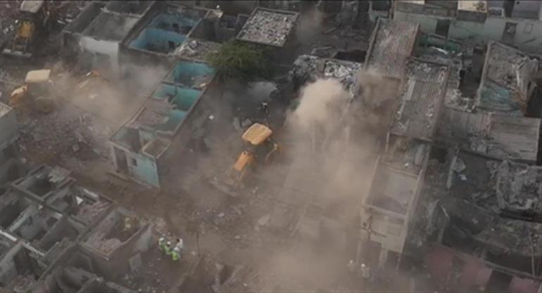 गुजरात में विध्वंस अभियान: राजकोट में 455 अवैध निर्माण ध्वस्त, हज़ार और ध्वस्त करने का लक्ष्य