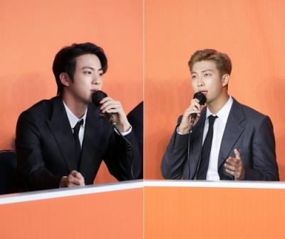 BTS members RM, Jin recover from Covid-19, to return to work