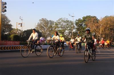 Cyclegiri Club organizes cycle marathon in Chandigarh