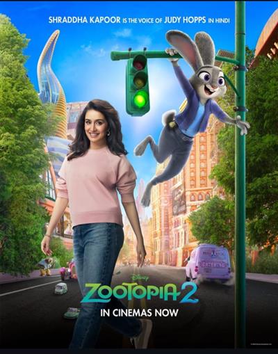 Shraddha Kapoor: ‘Zootopia 2’ carries a message that will resonate with people of all ages